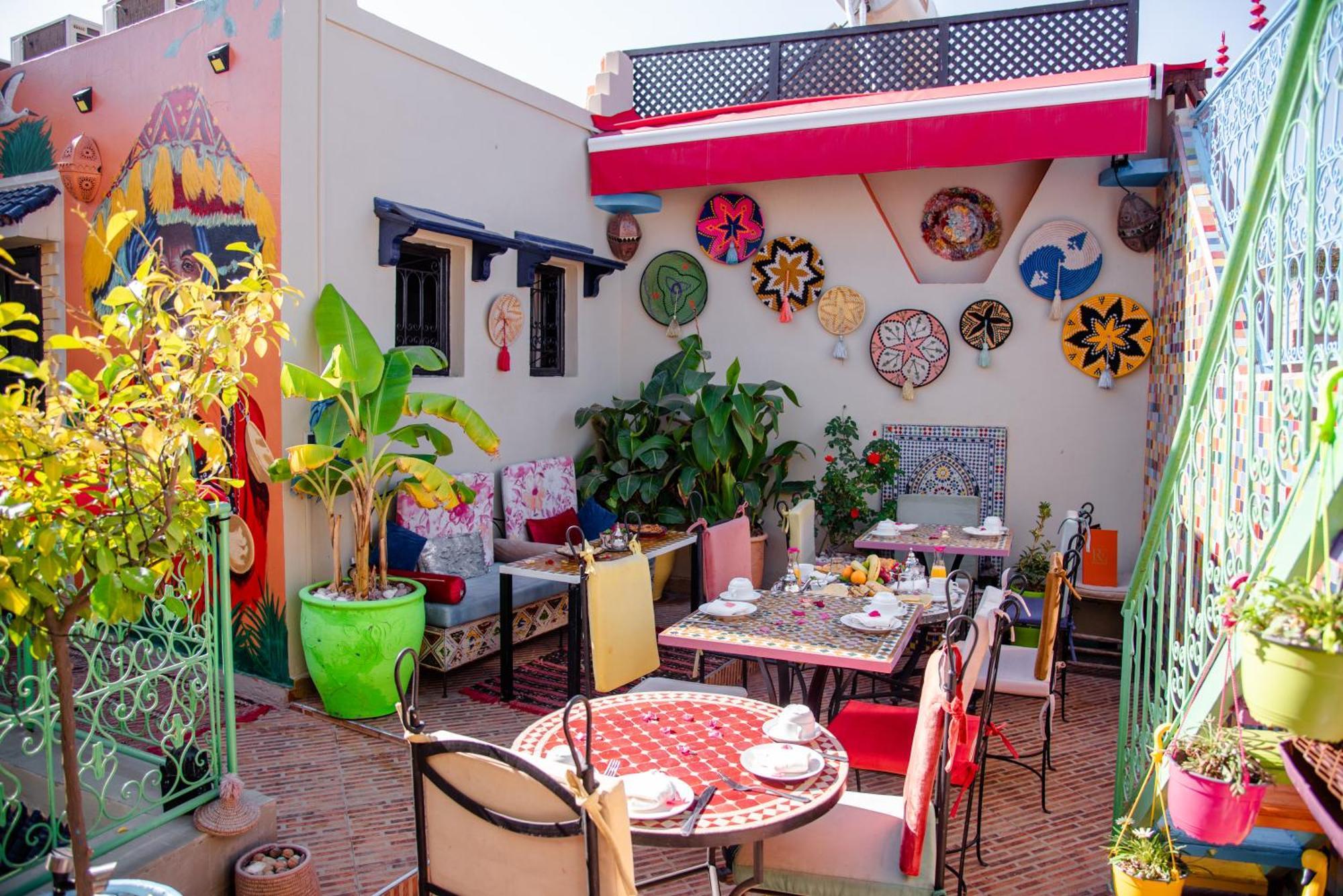 Riad Eva Marrakesh Bagian luar foto
