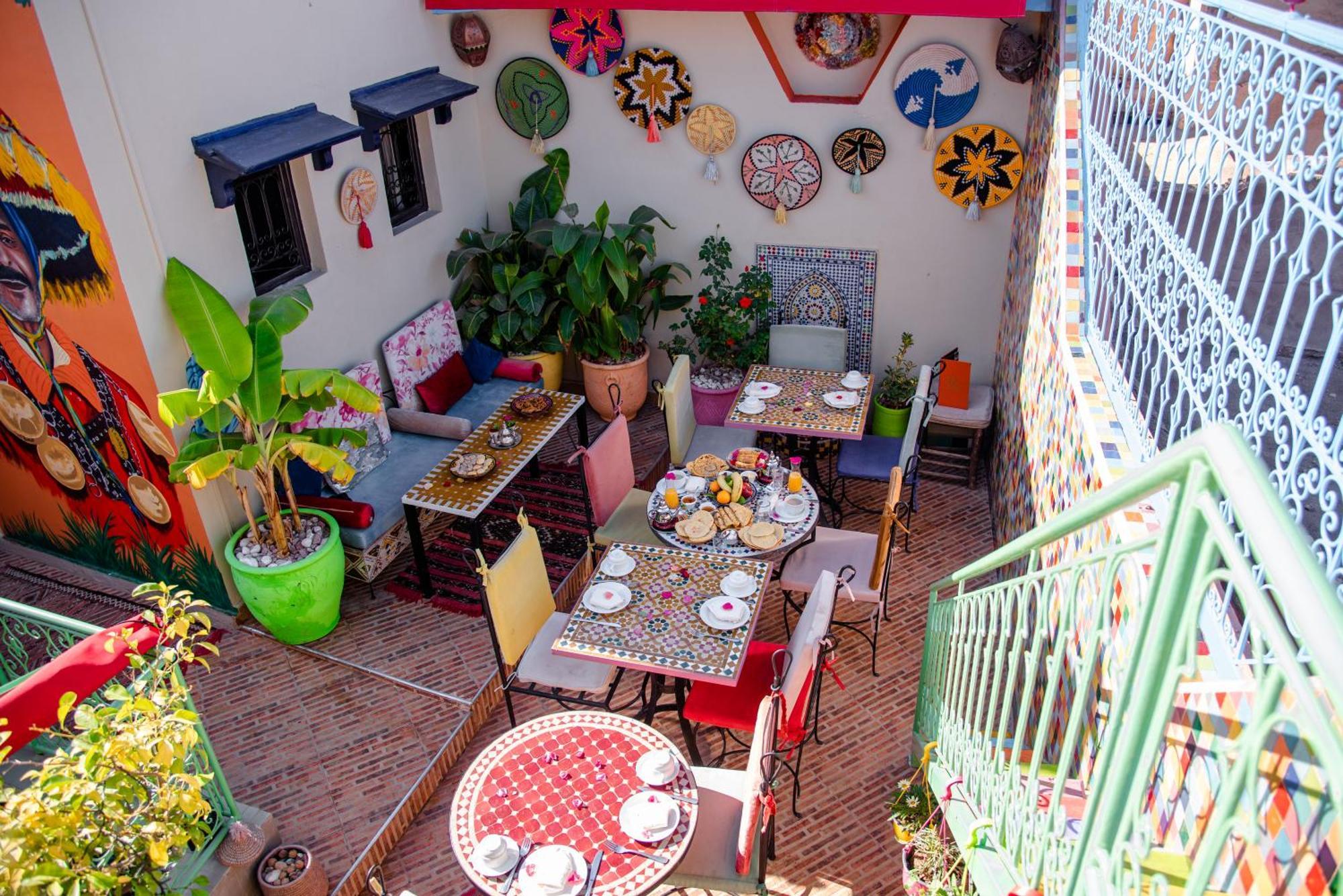 Riad Eva Marrakesh Bagian luar foto